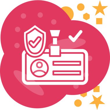 Kontrol listesi. Web simgesi basit illüstrasyon