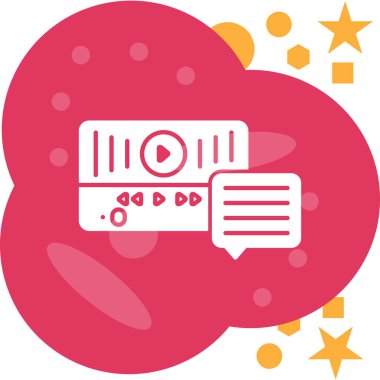 Web ve mobil için vektör simgesi