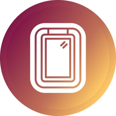 Eşsiz elektronik aygıt vektör simgesi