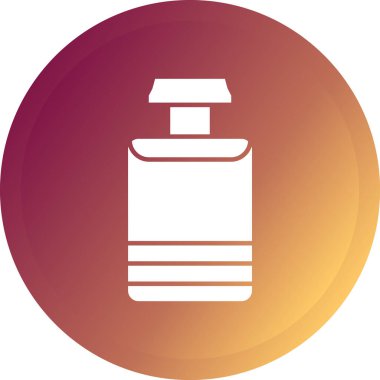 Bir şişe şarabın vektör çizimi