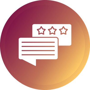 Simge vektörünü gözden geçir. düz biçim illüstrasyonu