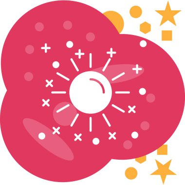 vector illustration of a flower with a flower