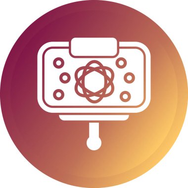 Kamera. Web simgesi basit illüstrasyon