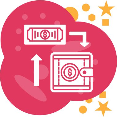 nakit para vektör simgesi modayı düz biçiminde