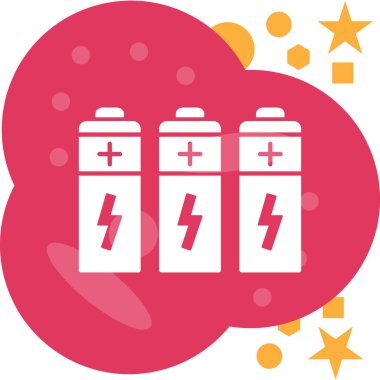 pil vektör illüstrasyonu