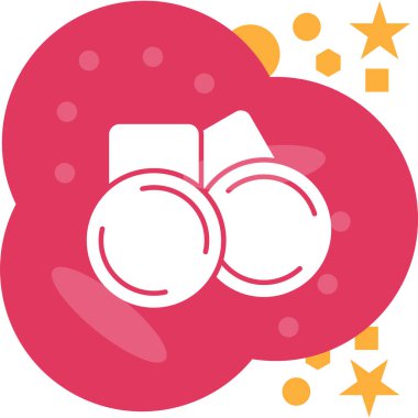 Bir Noel çelenginin vektör illüstrasyonu