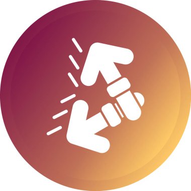 Haçlı bir kalbi tutan bir elin vektör çizimi