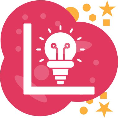 Hafif bir fikir. Web simgesi