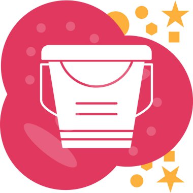 Alışveriş poşeti ikon vektör illüstrasyonu