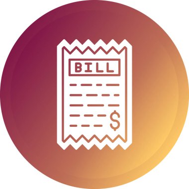 Bill simgesi soyut bir grupta izole edildi