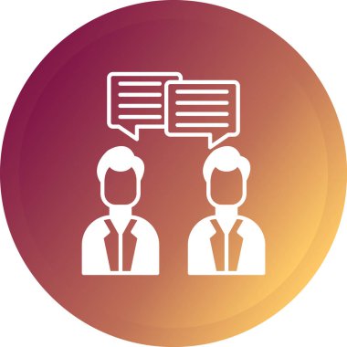 İş adamlarının vektör illüstrasyonu