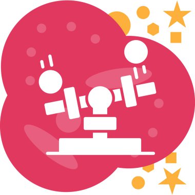 Vektör çizimi. Ağ için simge. dizayn