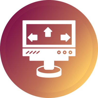 seo modern simgesinin vektör illüstrasyonu