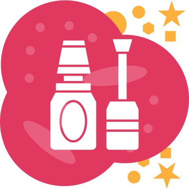 şişe simgesi vektör illüstrasyonu