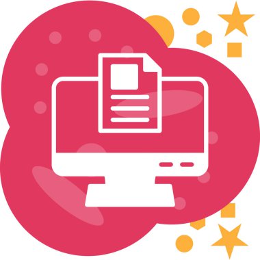 Bulut hesaplama. Web simgesi