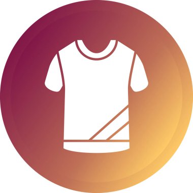 Gömlek. Web simgesi basit illüstrasyon