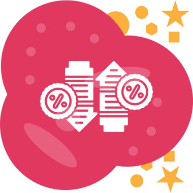 Bir bulut simgesinin vektör illüstrasyonu