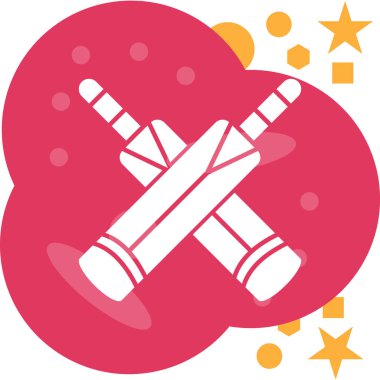 Modern sigara yoksunluğunun vektör çizimi