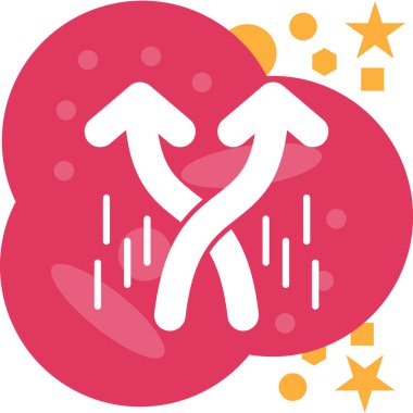 Bir noel ağacı simgesinin vektör illüstrasyonu