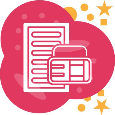 bulut depolama simgesi, vektör illüstrasyonu