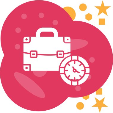 Bulut hesaplama simgesi. Basit resimleme