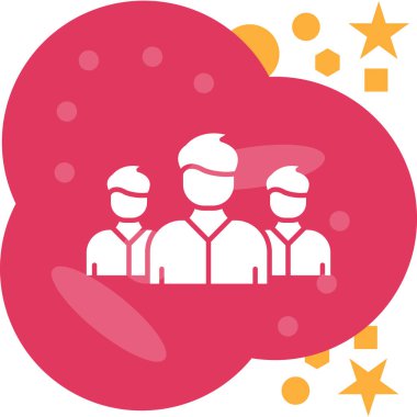 insanlar simge vektör illüstrasyonu