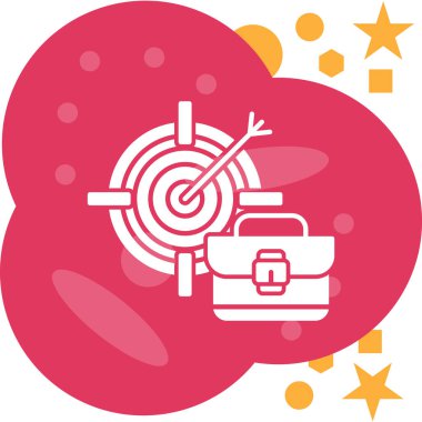 Şirin bir çizgi film simgesinin vektör çizimi