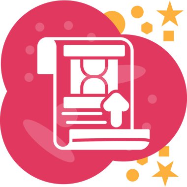 Duş. Web simgesi basit illüstrasyon