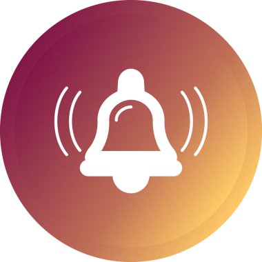 vektör zil, basit simge