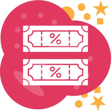 Alışveriş arabası. Basit resimleme