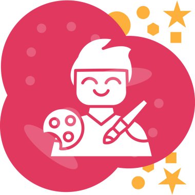 Bir Cadılar Bayramı simgesinin vektör illüstrasyonu