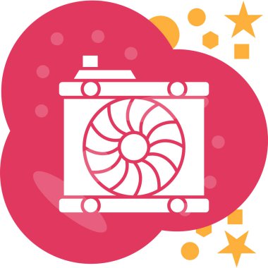 Klima simgesi, modern vektör illüstrasyonu