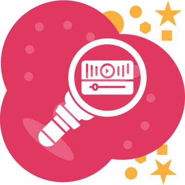 radyo simgesi vektör illüstrasyonu