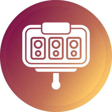 Modern b 'nin vektör illüstrasyonu eksik simgesi