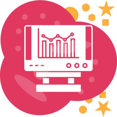 Bulut hesaplama. Ağ simgesi. resimleme