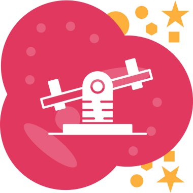 Modern simgenin vektör illüstrasyonu