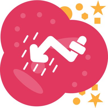 Bulut. Web simgesi basit illüstrasyon