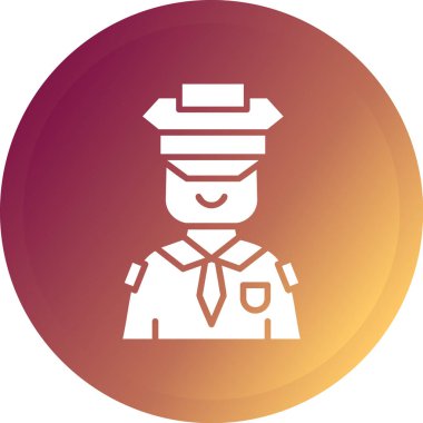 vektör subayı illüstrasyonu