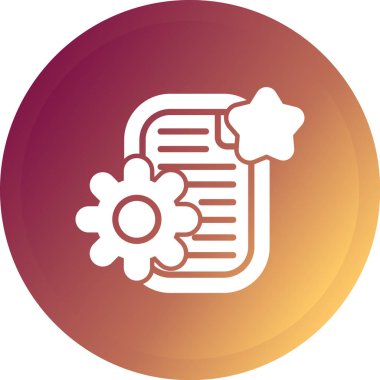 Modern bir simgenin vektör illüstrasyonu