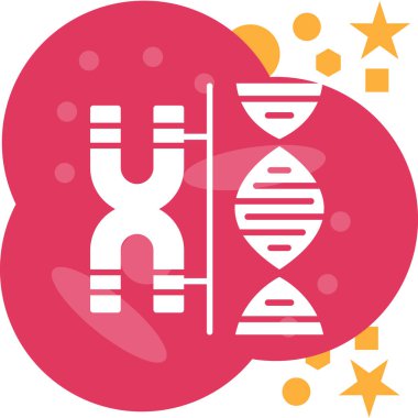 Bilim simgesi vektör illüstrasyonu