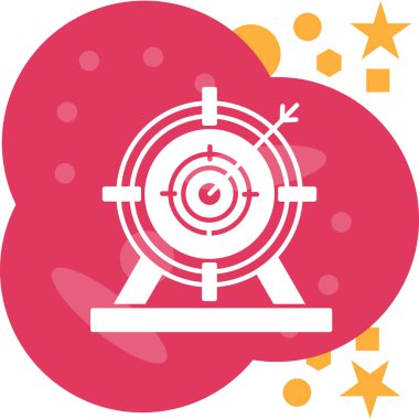 Modern simgenin vektör illüstrasyonu