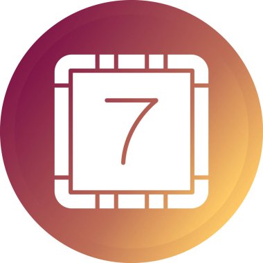 Modern bir simgenin vektör illüstrasyonu