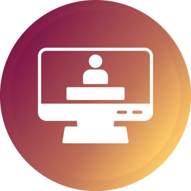 vektör dizüstü simgesi illüstrasyonu