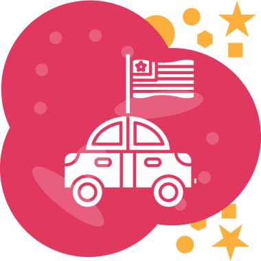 Seyahat simgesinin vektör illüstrasyonu