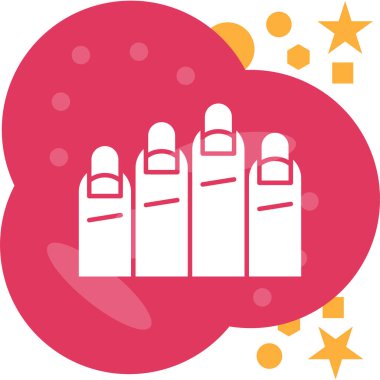 Bir bulut simgesinin vektör illüstrasyonu