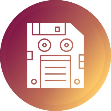 Modern b 'nin vektör illüstrasyonu eksik simgesi