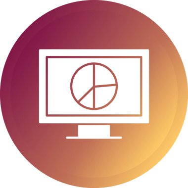 bilgisayar simgesi vektör illüstrasyonu