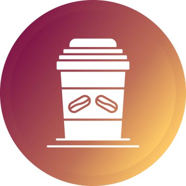 vektör kahve simgesi