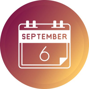 Takvim işareti simgesini, vektör çizim