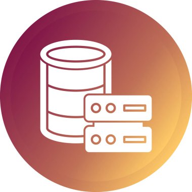 Modern bir simgenin vektör illüstrasyonu